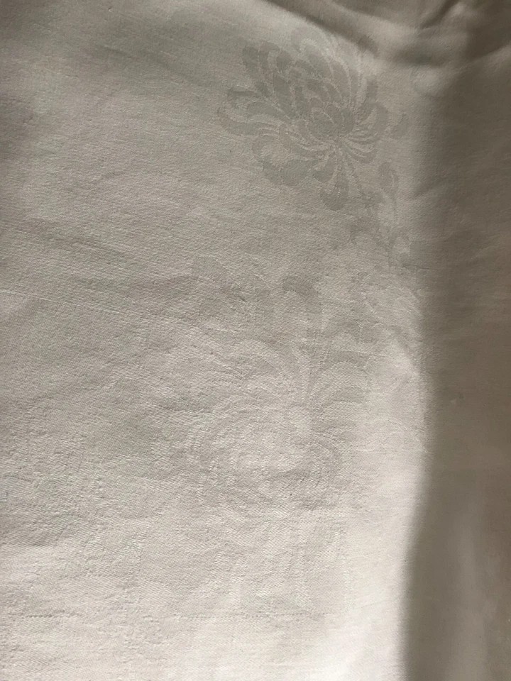 Mantel de lino irlandés 69 x 85 y 8 servilletas de cena 21 x 22 Foto 2 de 4