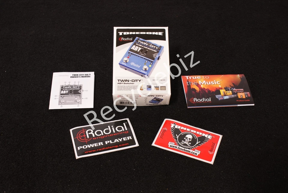 Radial Engineering Tonebone Twin City Bones Active ABY Amp Switcher - Image 3 of 3