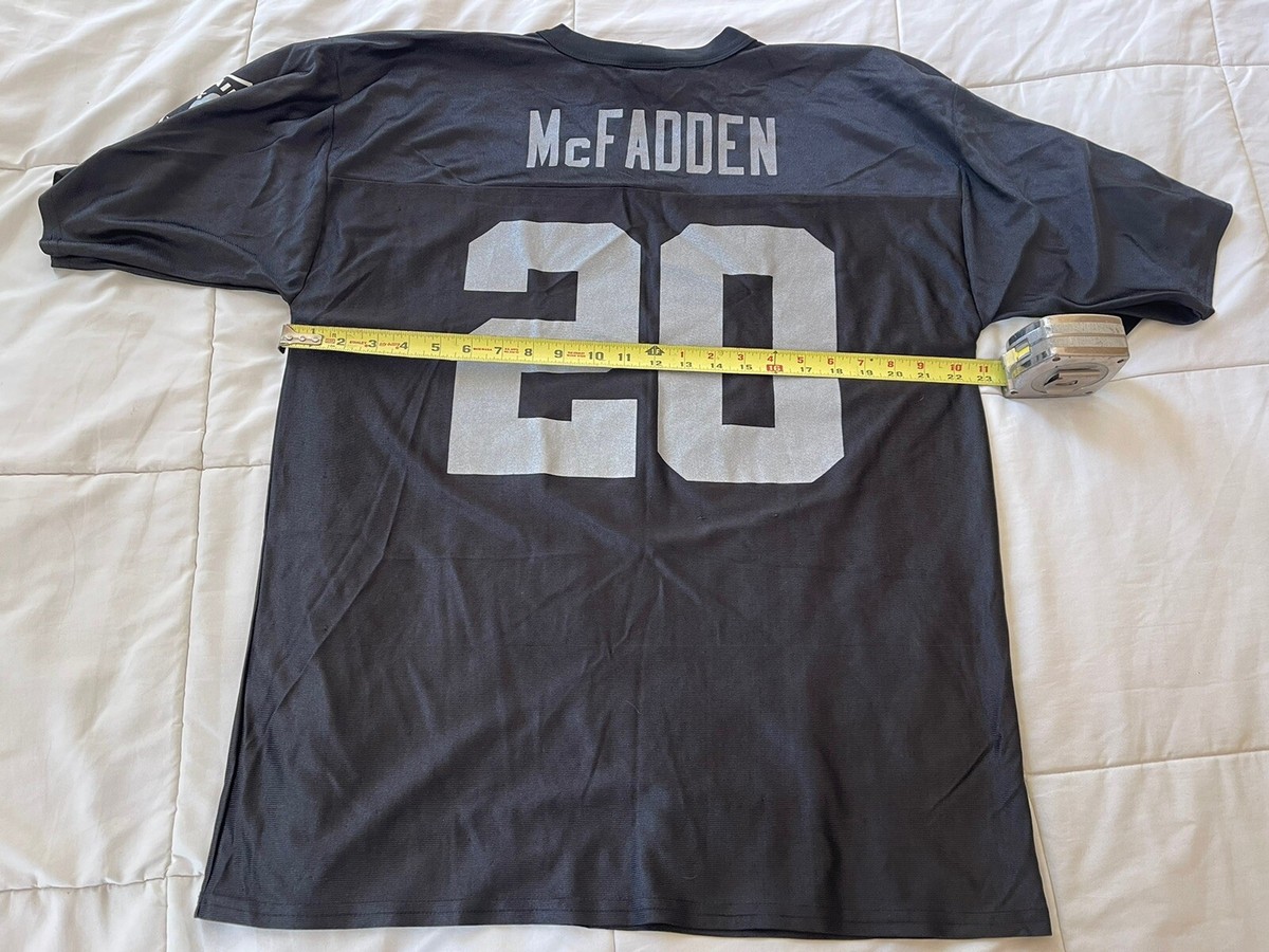 NIKE NFL Raiders Mcfadden #20 ゲームシャツ Authentic Oakland Raiders #20 Darren McFadden NFL Football