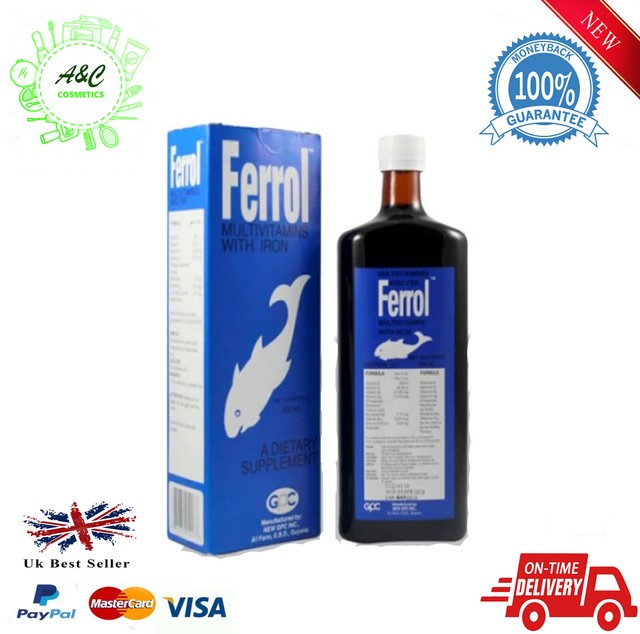 Ferrol Multivitamins With Iron a Dietary Supplement 200ml for sale
