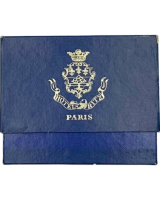 Vintage The Ritz Paris Hotel Double Deck Playing Cards | eBay