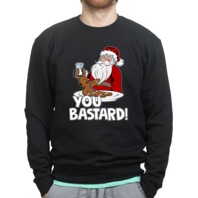 Santa Ginger Bread Man Xmas Christmas New Sweatshirt