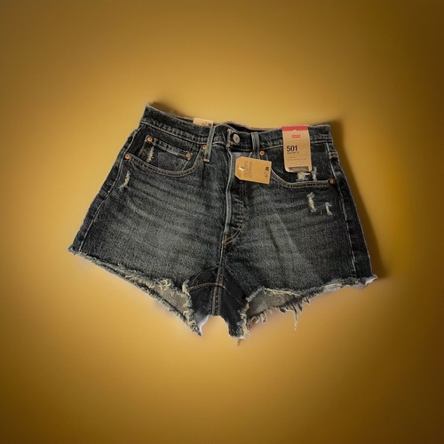 LEVI'S WOMEN'S PREMIUM 501 ORIGINAL SHORTS NEW WITH TAG SIZE 30