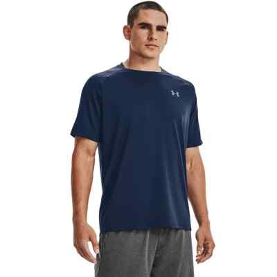 Under Armour L77414 Mens Navy Athletic Performance UA Tech T-Shirt Size XL