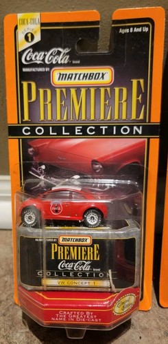 1998 Matchbox Coca Cola Premiere Collection Diecast Cars 1:64 Complete Set - Picture 2 of 9