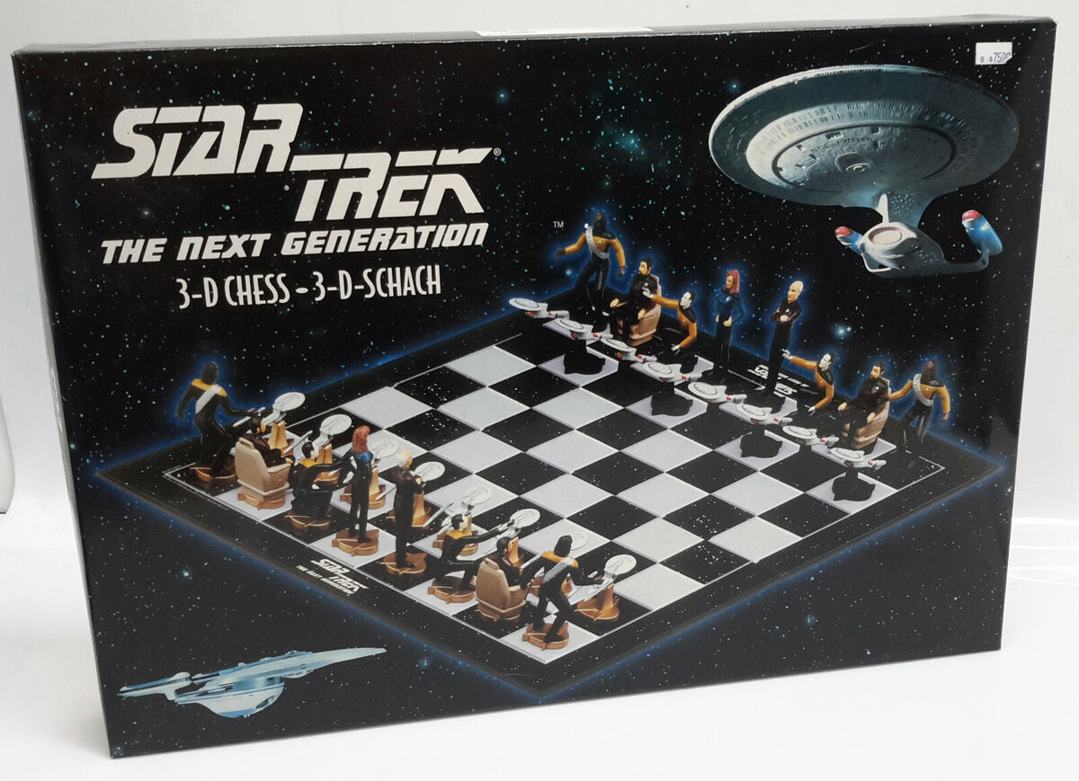 Vintage Star Trek/Star Wars 3-D Chess Sets- Your Choice of 5- Great Xmas  Gifts