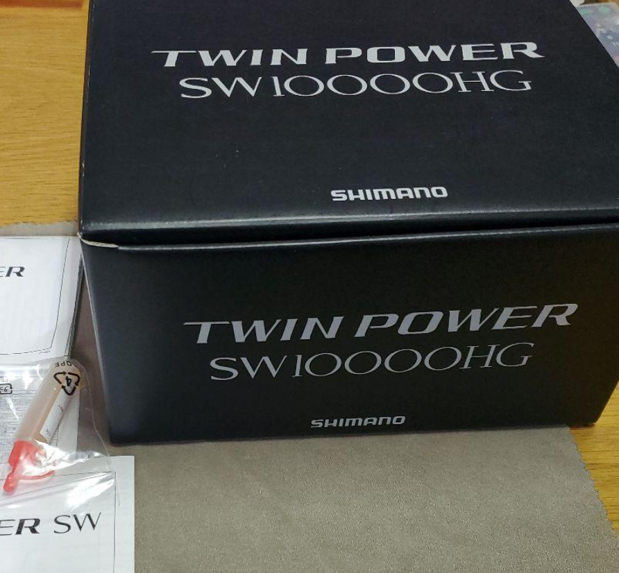 Shimano 21 TWIN POWER SW 10000HG Spinning Reel New in Box Shimano 21 TWIN POWER SW 10000HG Spinning Reel New in Box