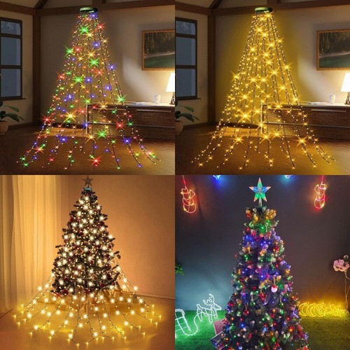 1.5/2/3M Christmas Tree Lights Outdoor Garden Waterproof Decor String Light - Picture 3 of 19