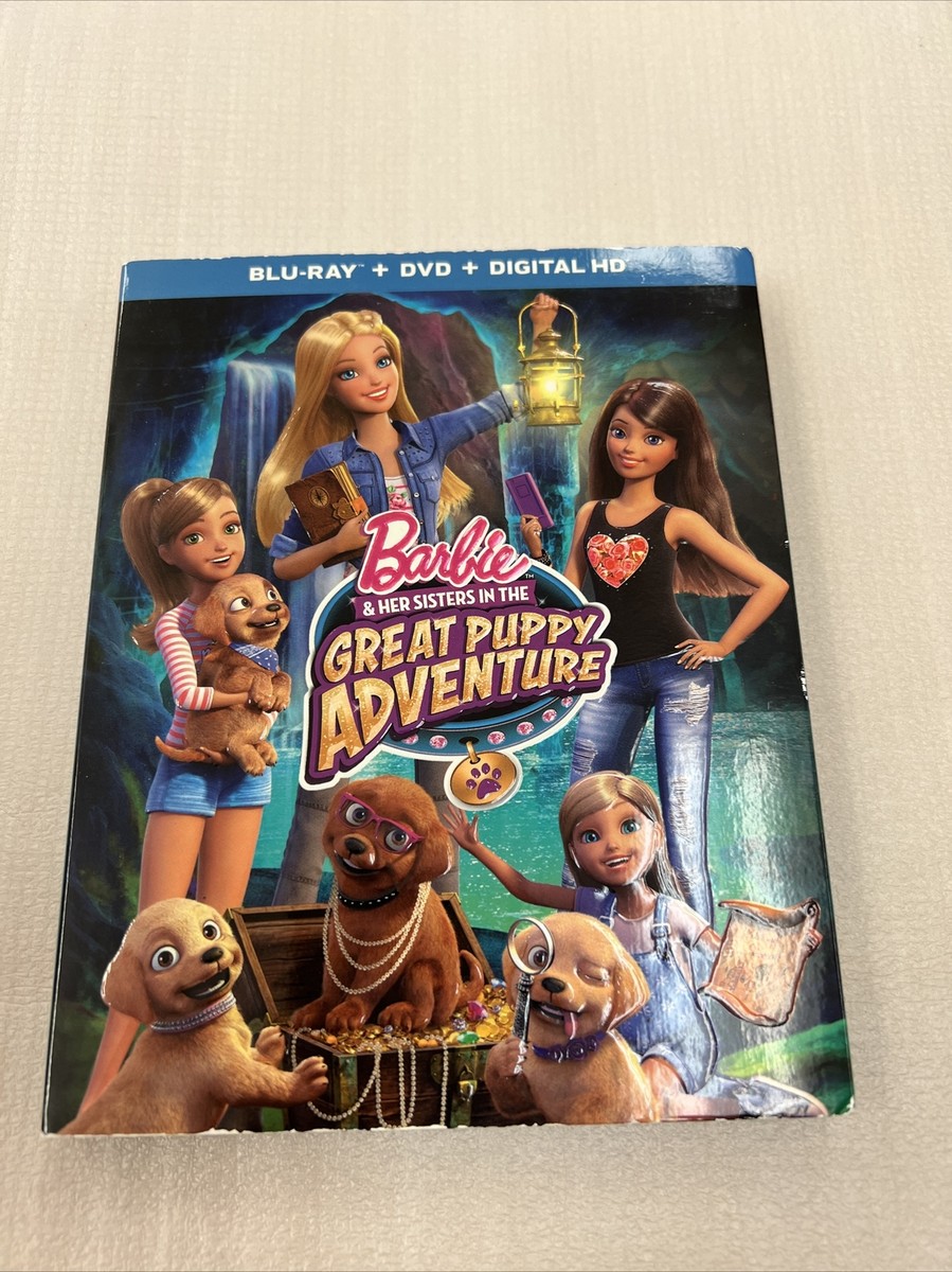 Barbie and Her Sisters in the Great Puppy Adventure (BLU-RAY/DVD