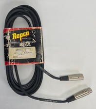 15-FT Microphone Cable 3 Pin XLR Male to 3 Pin XLR Female SWC- RAPCO