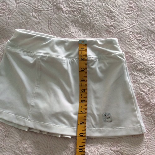 Fila XX Small Size 3-4 Toddlers Back Pleaded White Skort - Picture 6 of 8