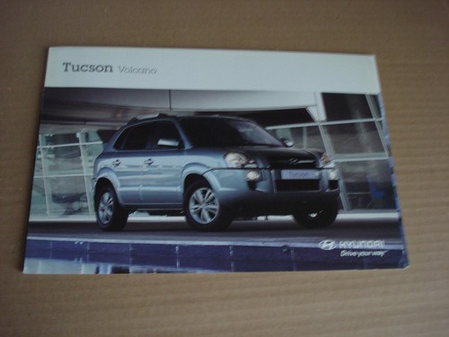 catalogue hyundai tucson volocano - 9/2008 - série spéciale