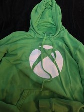 Pull Over Hoodie Colorful Xbox Gaming Console Logo Hoodie XL with Clover.