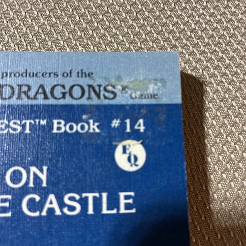 TSR Endless Quest, Raid On Nightmare Castle, book 14, 1st Printing 1983 RARE - Imagen 2 de 18