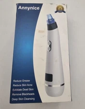 Annynice Blackhead Remover Facial Cleaning Blackhead Remover Pore Cleaner White