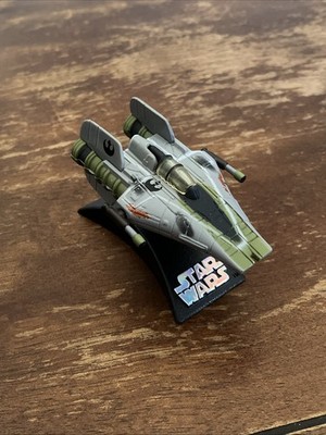 Green A-Wing Star Wars Titanium Series Die Cast Galoob Micro Machines