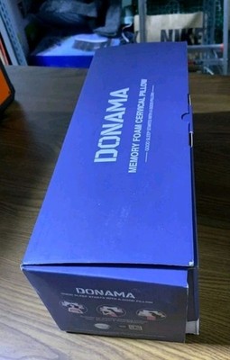 DONAMA Cervical Pillow   Contour Memory Foam for Neck & Shoulder Support