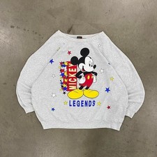 Vintage 90s Disney Mickey Mouse Legend Mickey Unlimited Crewneck Size XXL