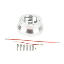 Steering Wheel Short Hub Adapter Connector Polished 5 and 6 Hole Strong 