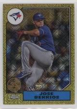 2022 Series 2 1987 Topps Chrome Silver Pack Mojo Jose Berrios #T87C2-96 yk0