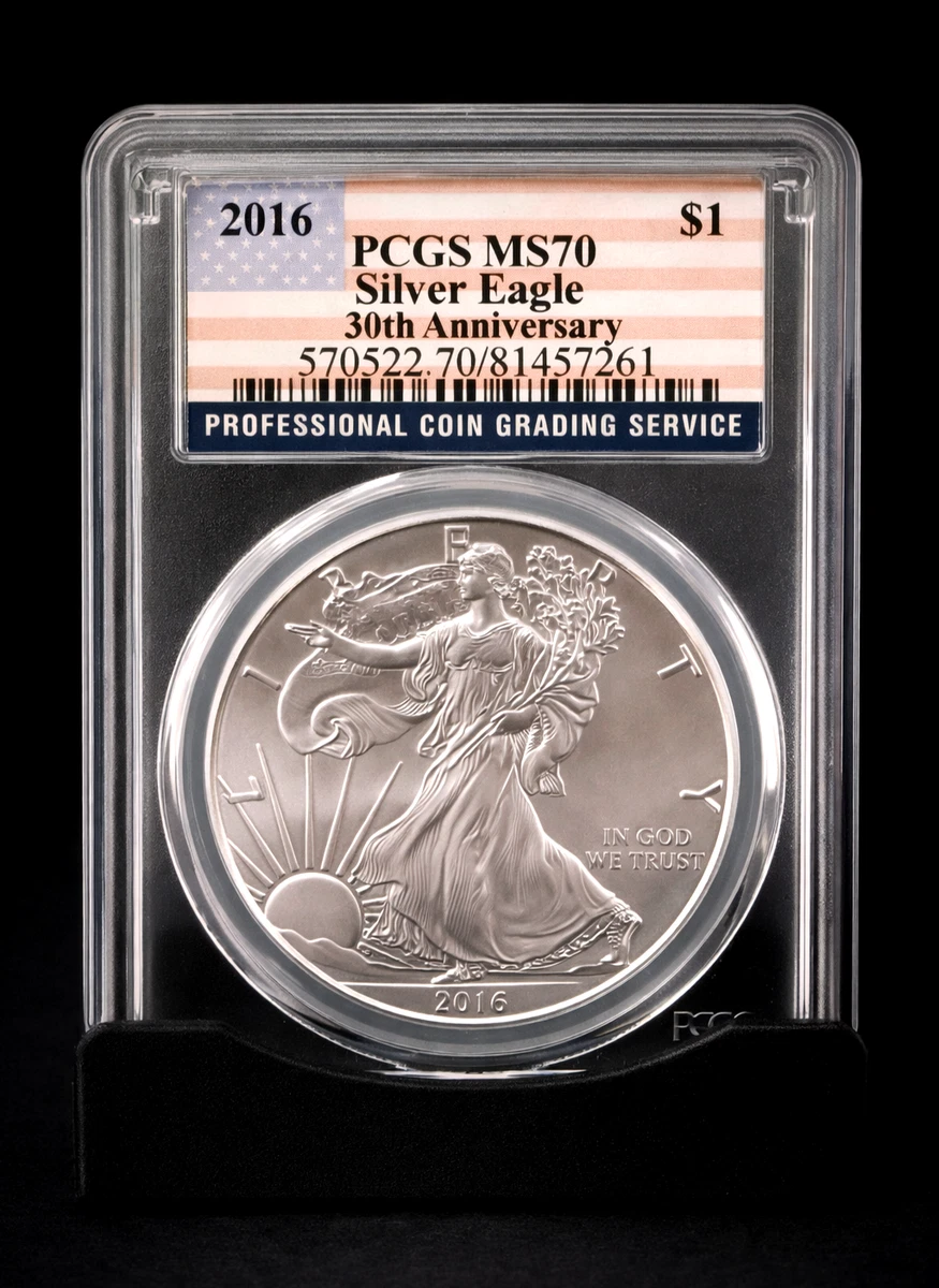 American Eagle MS 70 Graded 2016 Silver Bullion Coins for sale | eBay