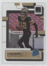 2022 Panini Clearly Donruss Rated Rookie Chris Olave #59 1e16