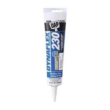 DAP 18860 UV Resistant Acrylic Base 48.3 g/L VOC Clear Premium Sealant 5.5 oz.