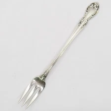 STERLING SILVER GORHAM MELROSE 5-3/4'' COCKTAIL SEAFOOD FORK FLATWARE NO MONO