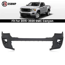 Front Upper Bumper Cover For 2015-2020 GMC Canyon Matte Black 23484645