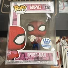 Funko Pop Marvel Spider-Man Valentines Day Funko Exclusive W Cover Fast Shipping
