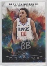 2021-22 Panini Origins Silver Ink 65/99 Brandon Boston Jr #IK-BOS Auto 5l1