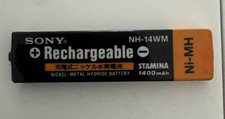 Sony Ni-MH 1350 mAh Rechargeable GumStick Battery NH-14WM 