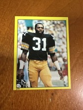 1982 Topps Stickers #270 Donnie Shell HOF Pittsburgh Steelers