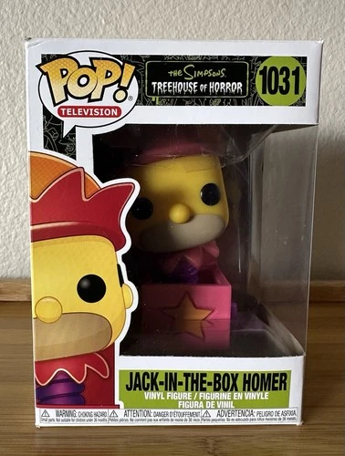 Funko Pop! Television #1031 Simpsons Treehouse of Horror Jack-In-The-Box Homer