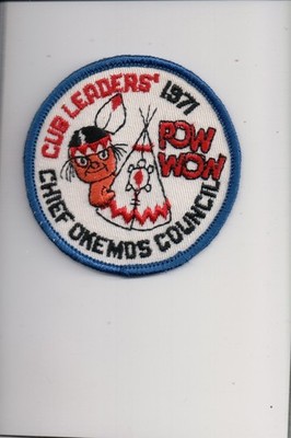 1971 Chief Okemos Council Cub Leaders' Pow Wow patch
