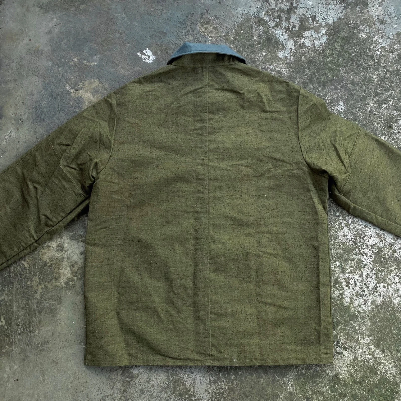 Vintage 60s 70s unworn ussr soviet welder miner brezent heavy work jacket - product detail image 8