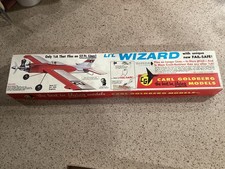 Vintage Carl Goldberg Li’l Wizard Kit G5 No. 17 - 21” Wingspan Balsa Kit