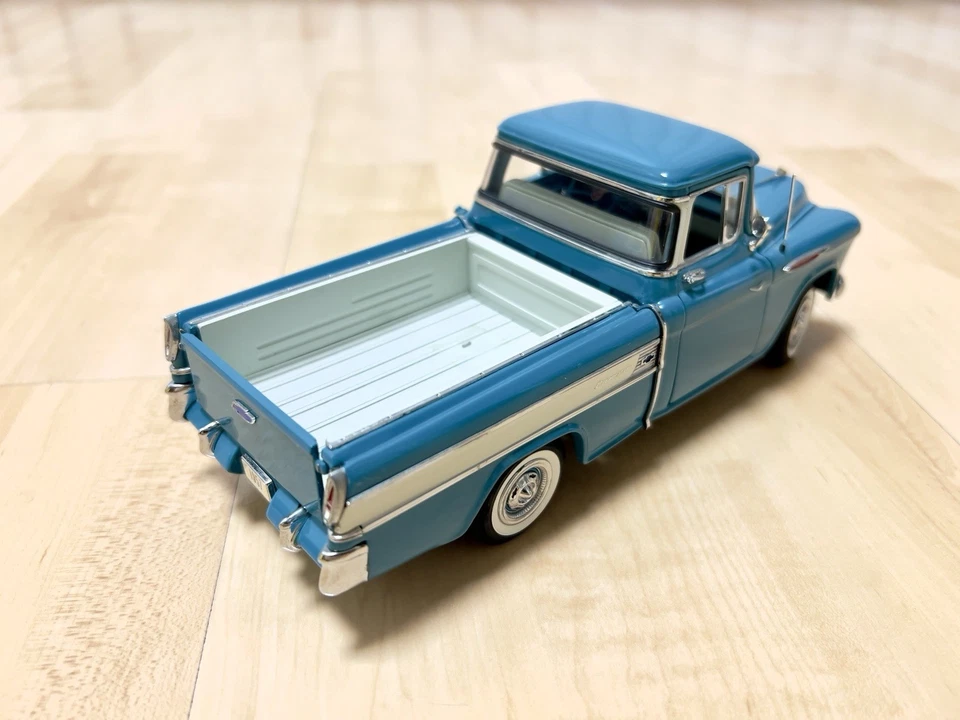 Camioneta camafeo Chevrolet turquesa Danbury como nueva-1957- Foto 3 de 4