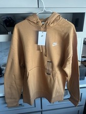 Nike Cotton Fleece Men's Pullover Hoodie Size M New