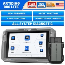 TOPDON AD900 Lite Bi-Directional Diagnostic Tool Active Test All System Wireless