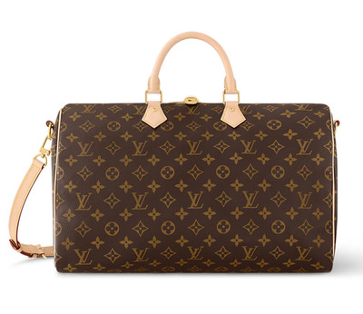NEU Louis Vuitton Monogram Speedy Banduliere 40 Schultertasche M46982 Auth LV