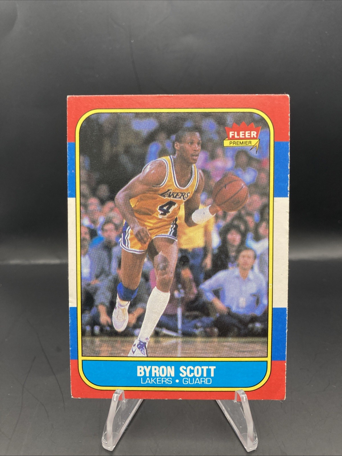 1986-87 Fleer - Byron Scott #99