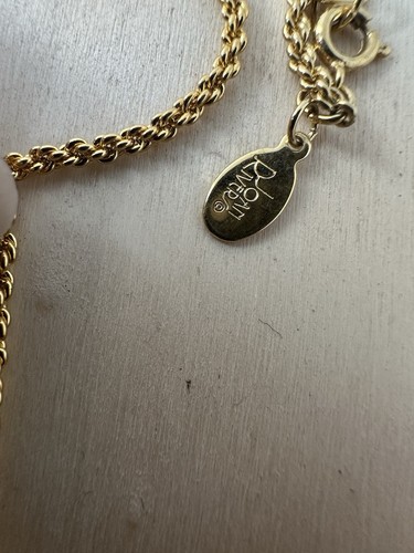 Vintage Joan Rivers Puffy Heart Pave Set Rhinestone Locket Necklace - Picture 7 of 9