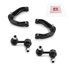 Front Upper Control Arm & Front Sway Bar Link Kit for 2005-2021 Nissan Frontier