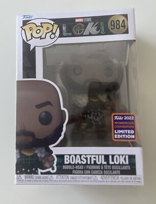 Funko Pop Figur Boastful Loki 984 Marvel Limited Edition 2022 Wondrous Neu OVP