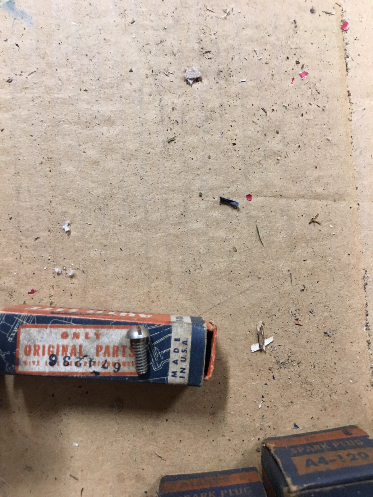 NEW ANTIQUE AUTO PARTS, PLUGS, POINTS, BULBS, BRUSHES, FLASHER PLUS MORE