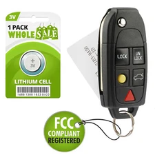 Replacement For 2004 2005 2006 2007 2008 2009 Volvo XC90 Key Fob Remote