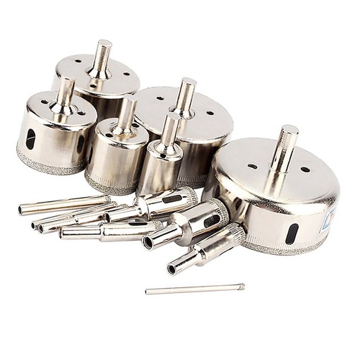 14pcs/set 3-70 Glass Cutter Hole Saw 
