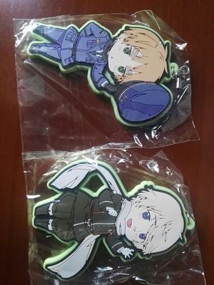 Hetalia Axis Powers The World Twinkle Rubber Strap Keychain
