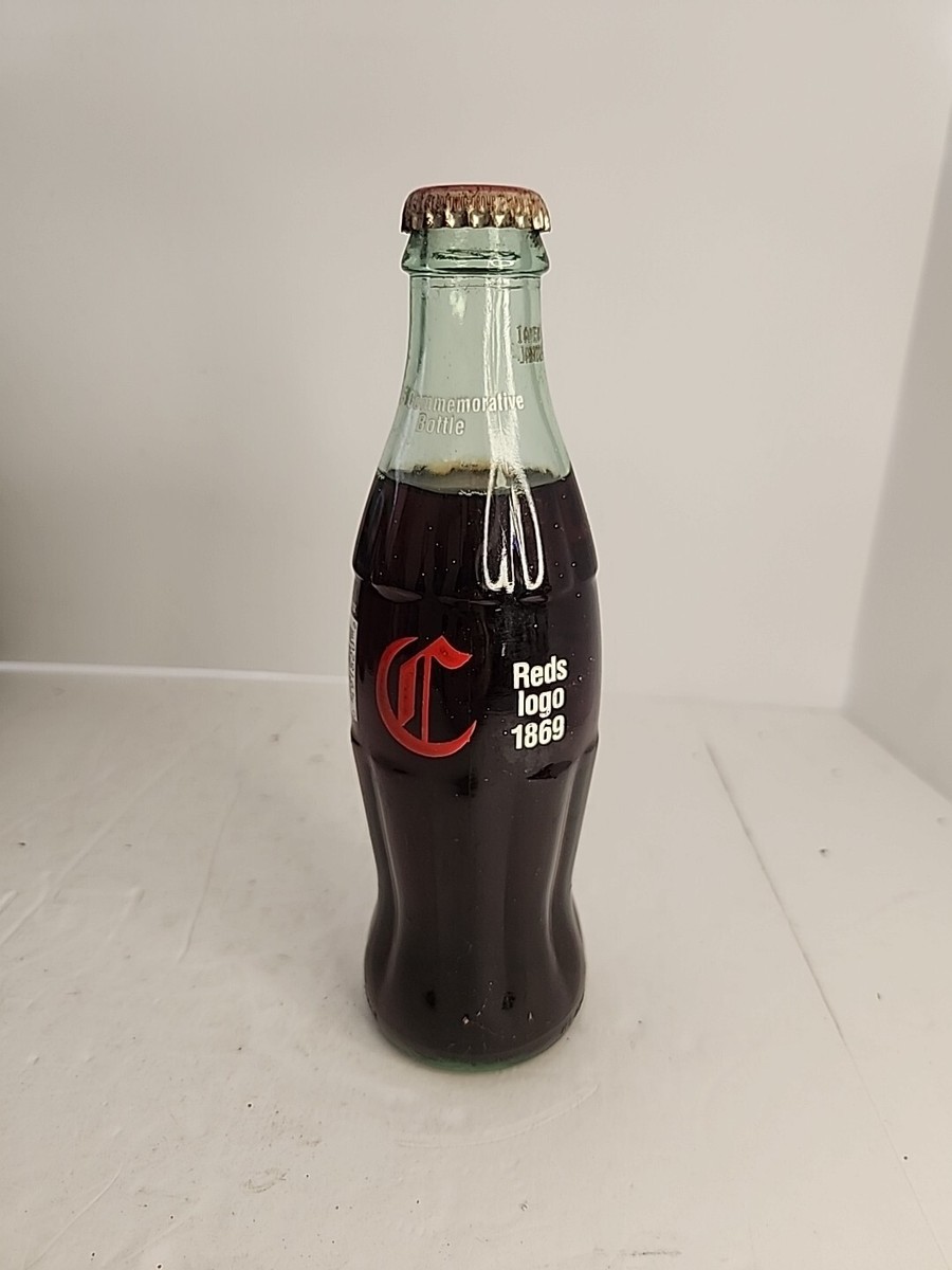 Cincinnati Reds Commemorative 1869 Logo Coca-Cola Coke Bottle | eBay